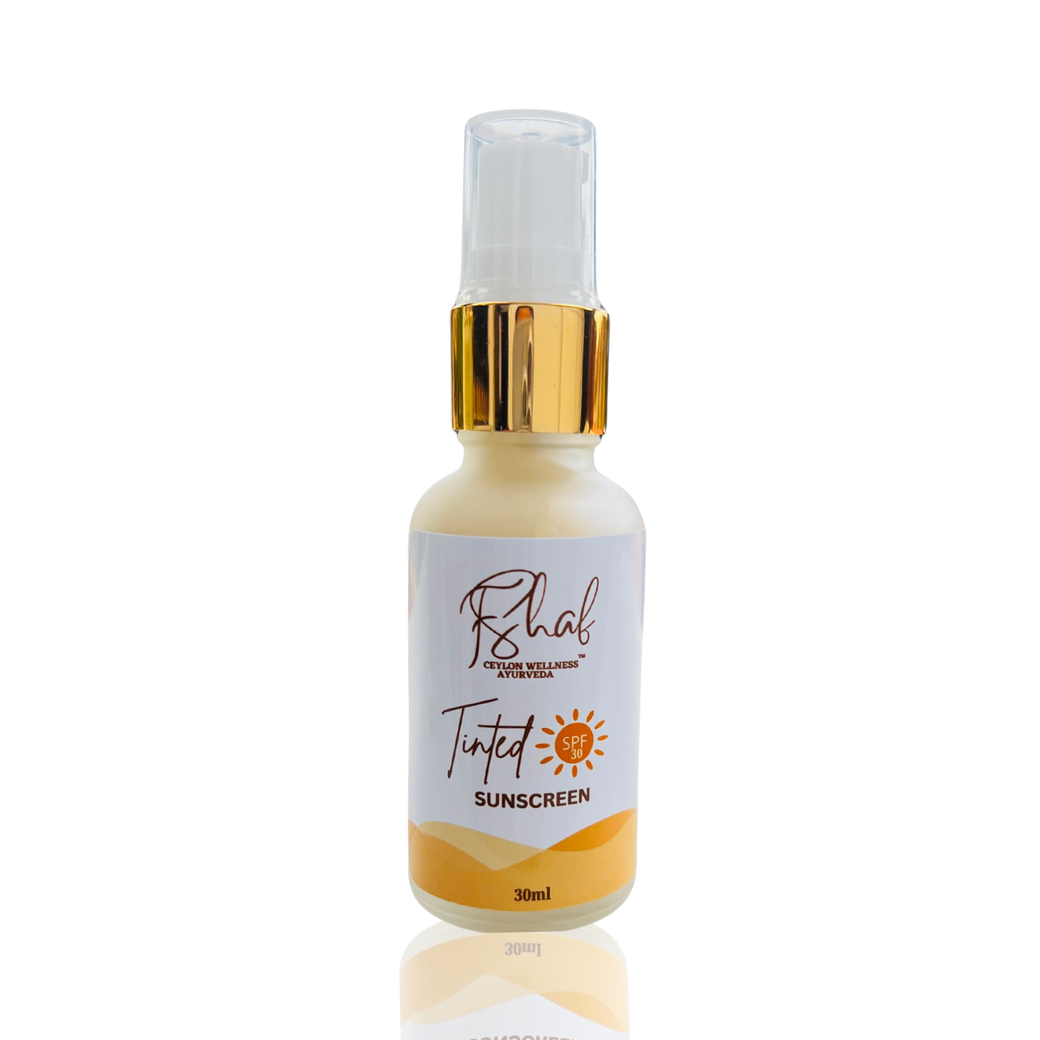 Tinted Sunscreen cream with spf30