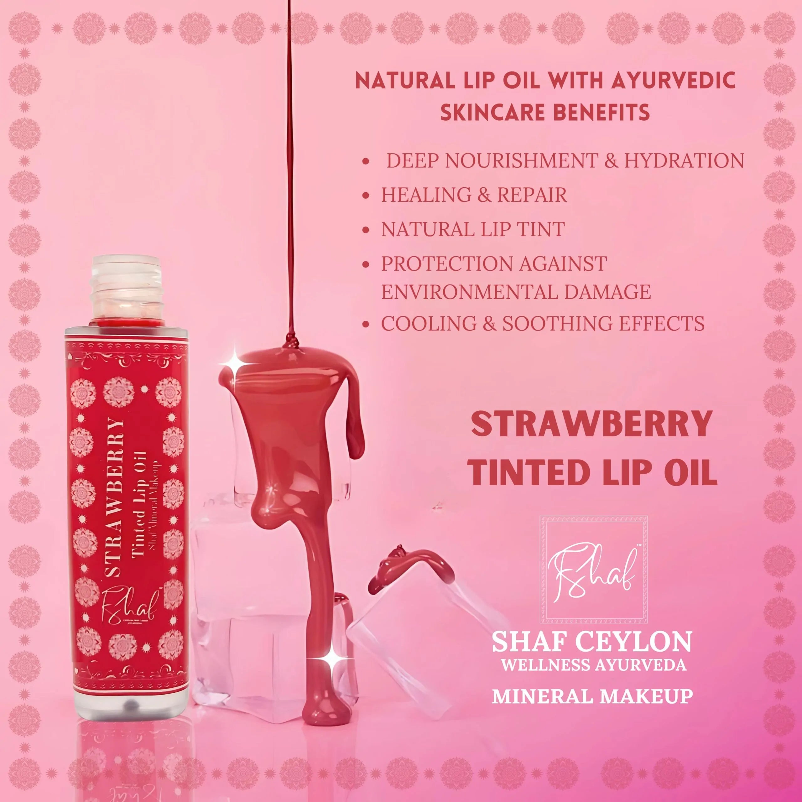 Strawberry Tinted Lip Oil