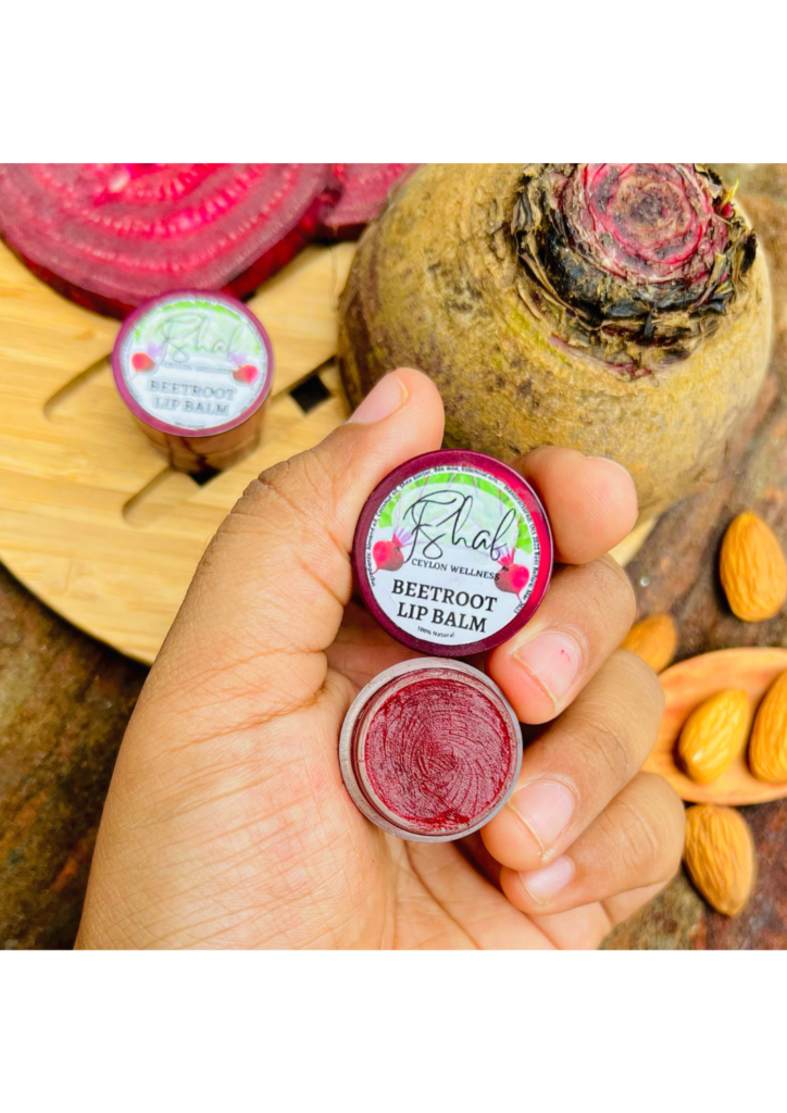 Beetroot Lip Balm Shaf Ceylon