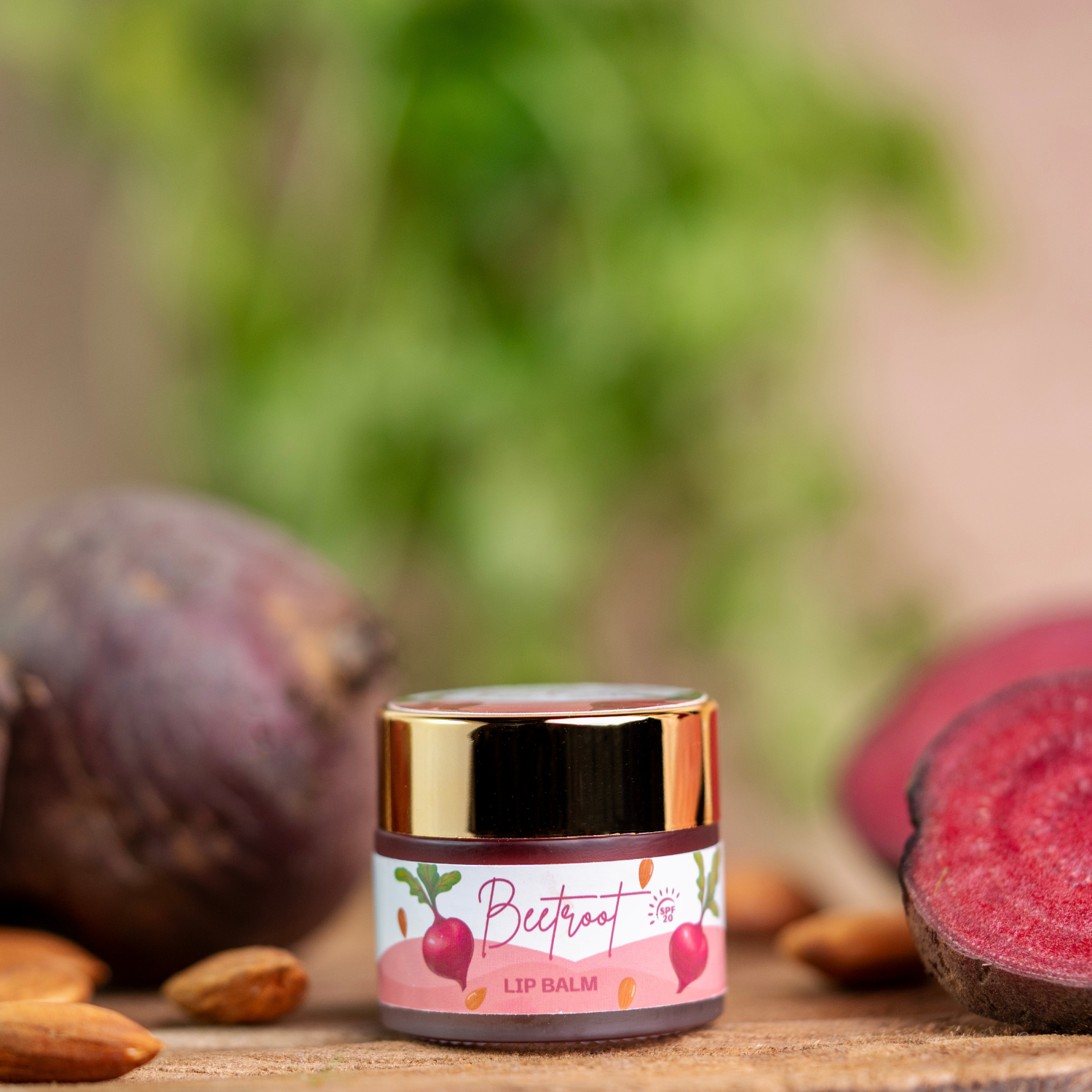 Beetroot Lip Balm With Spf 20+