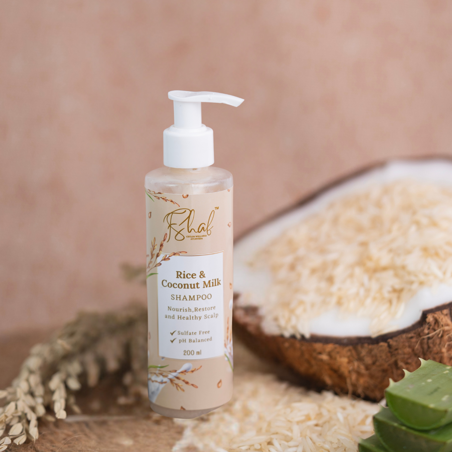 Rice & Coconut Milk Shampoo
