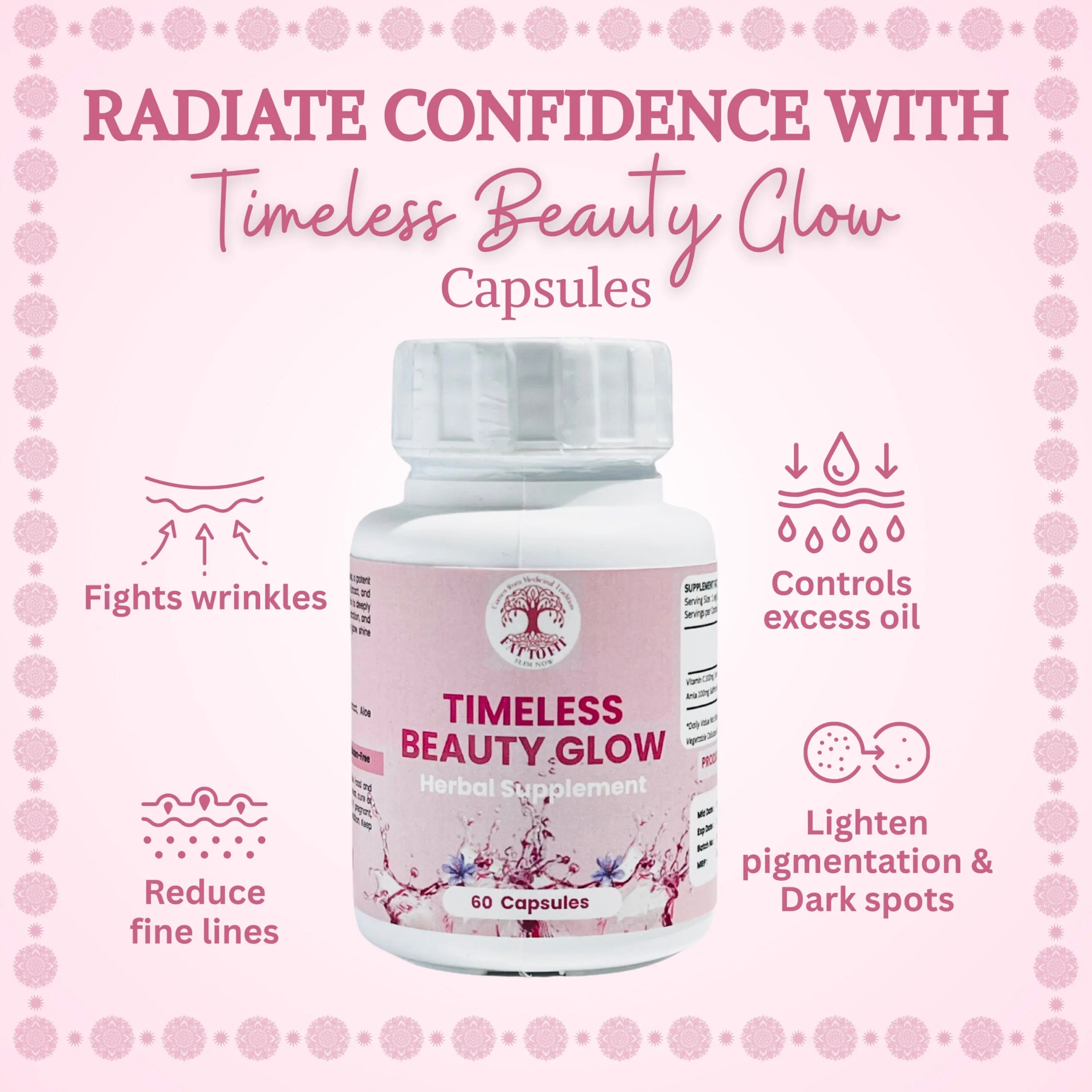 TIMELESS BEAUTY GLOW Herbal supplement